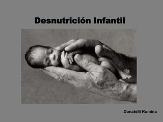 Desnutrición Infantil Donatelli Romina 