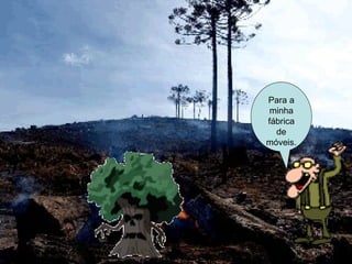 Para a minha fábrica de móveis. 