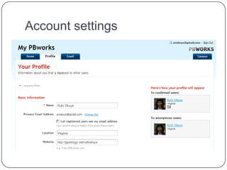 Workspace Security Settings