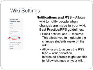 Full screen view Web 2.0 featuresPage history