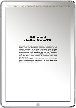 Gli Anni della NewTV