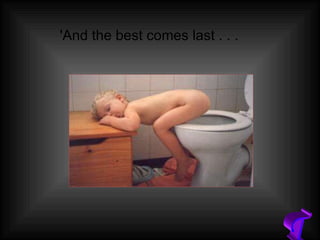 'And the best comes last . . . T