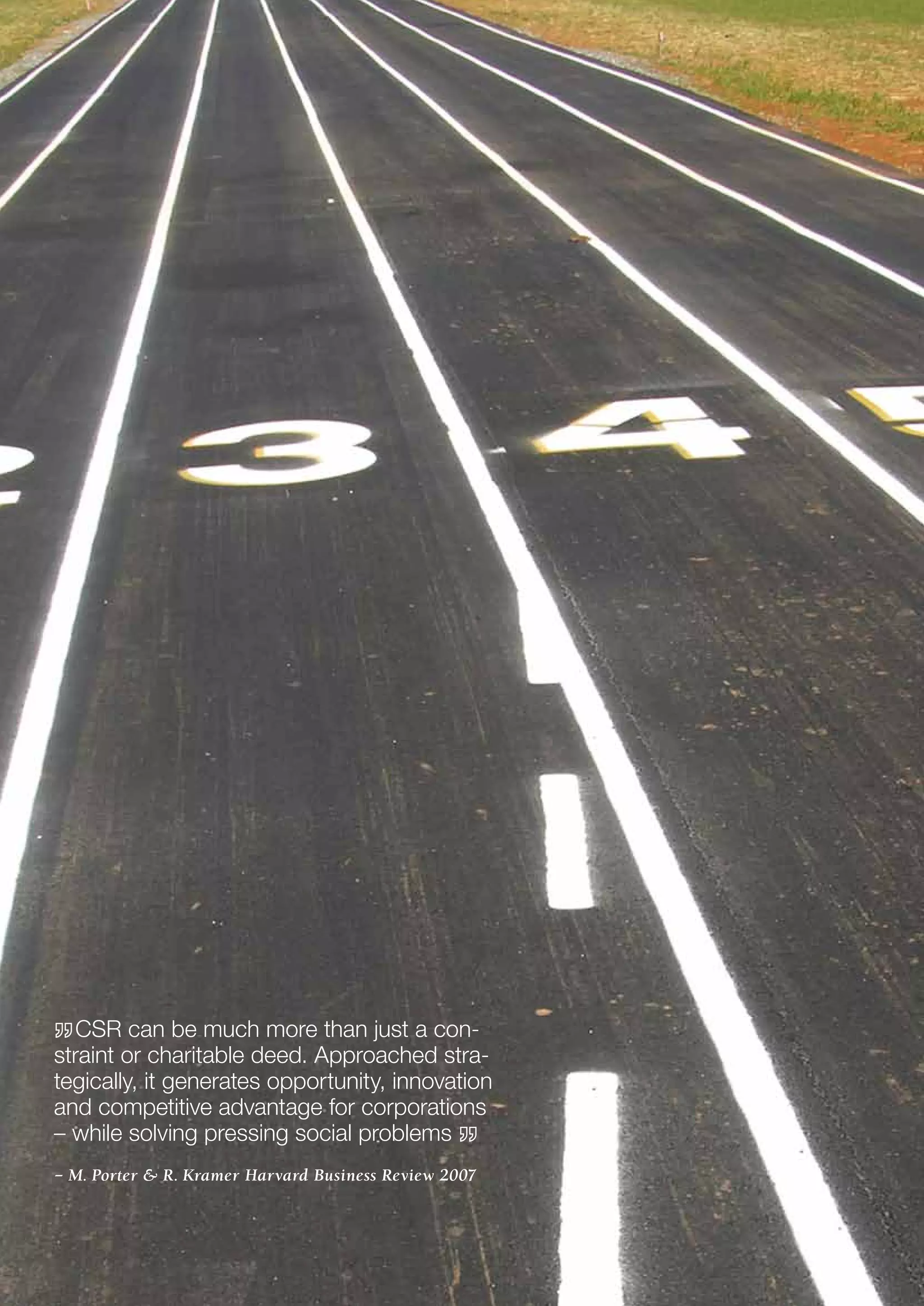 Report - Mastering The Triple Bottom Line