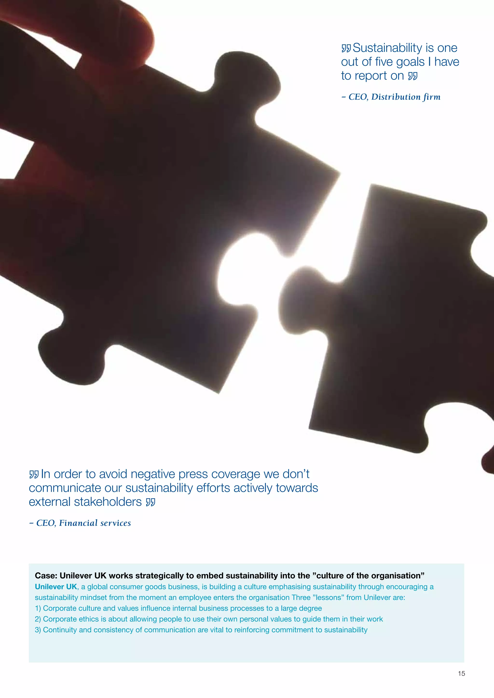 Report - Mastering The Triple Bottom Line