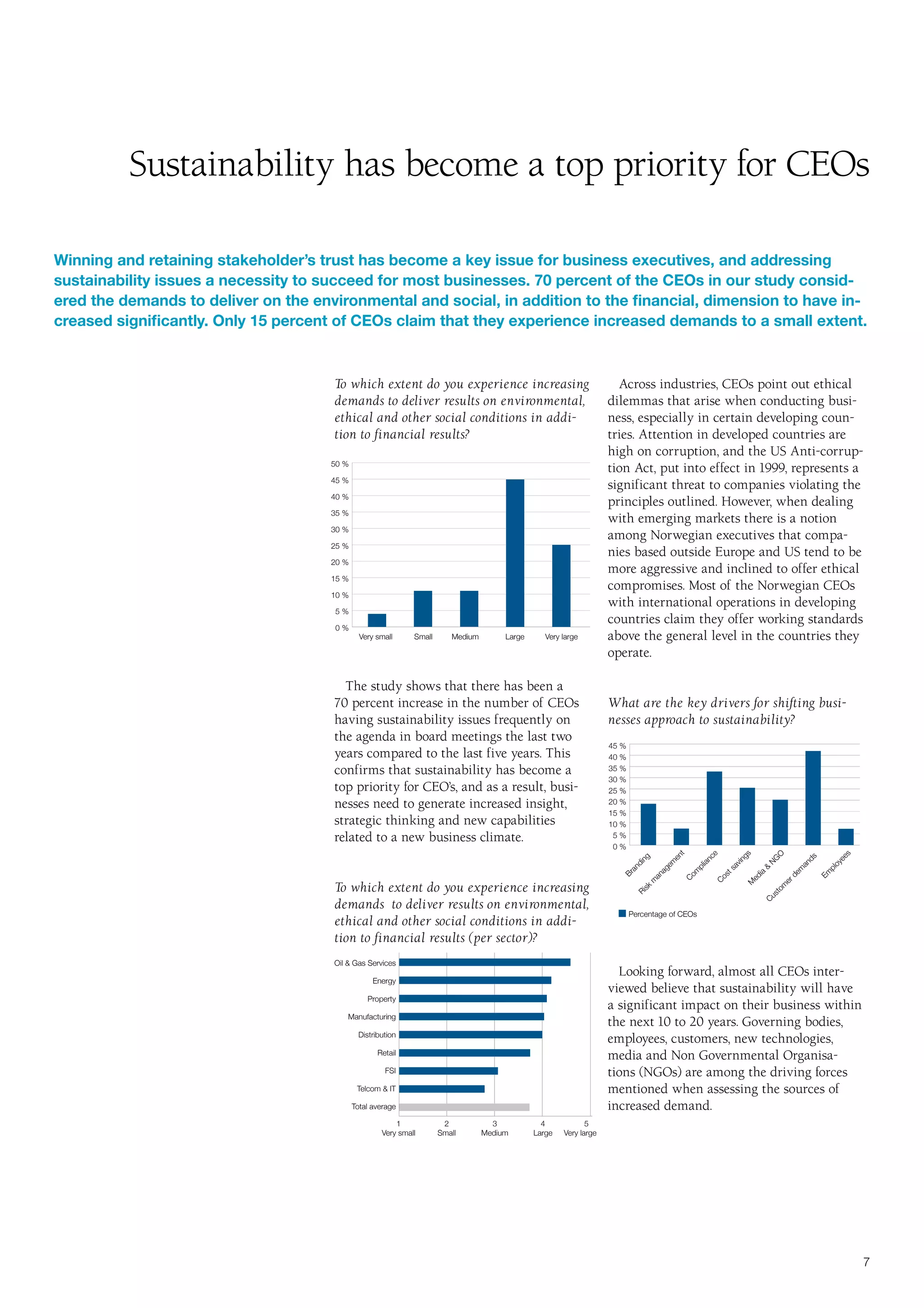 Report - Mastering The Triple Bottom Line