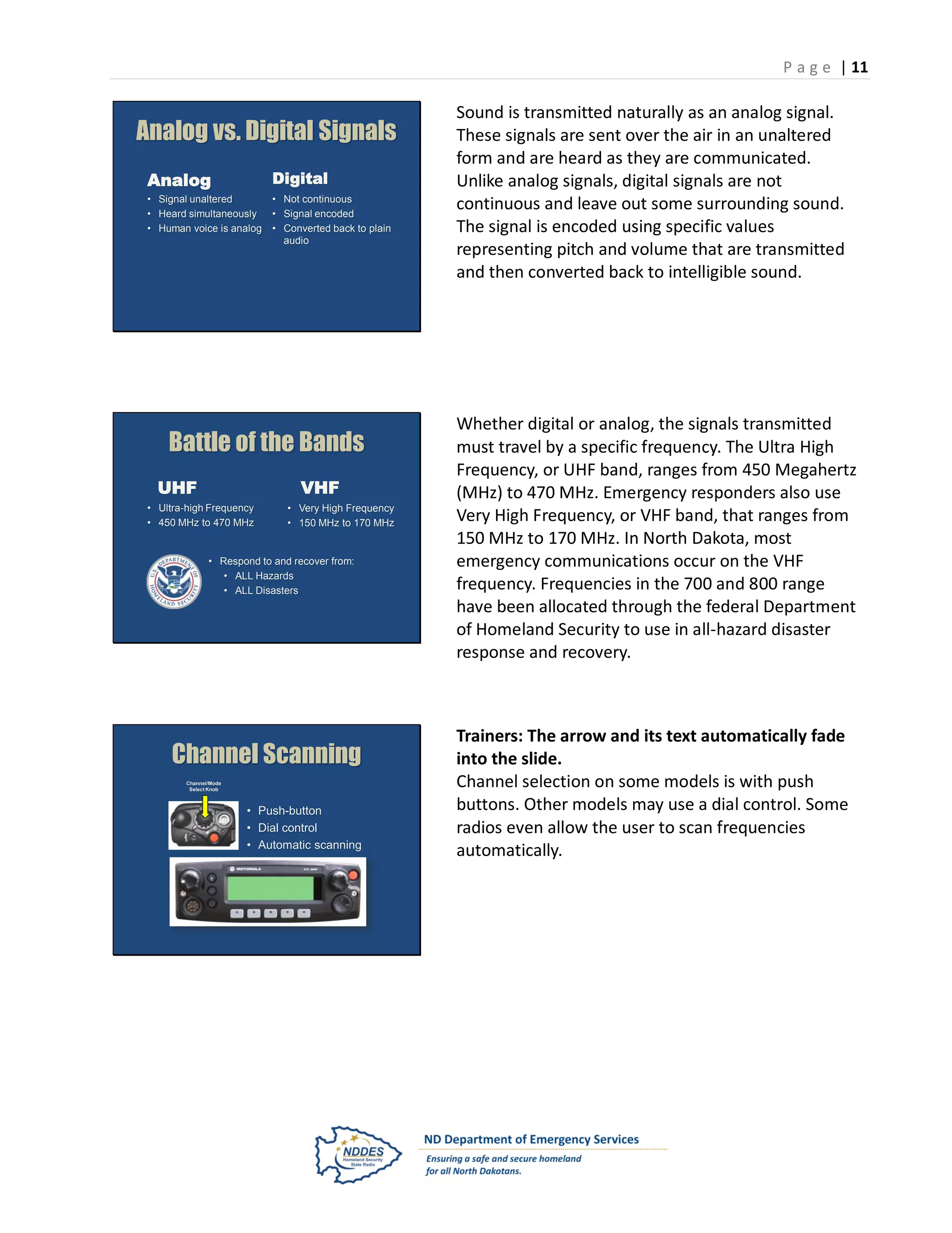 Basic Radio 101 Trainers Guide | PDF