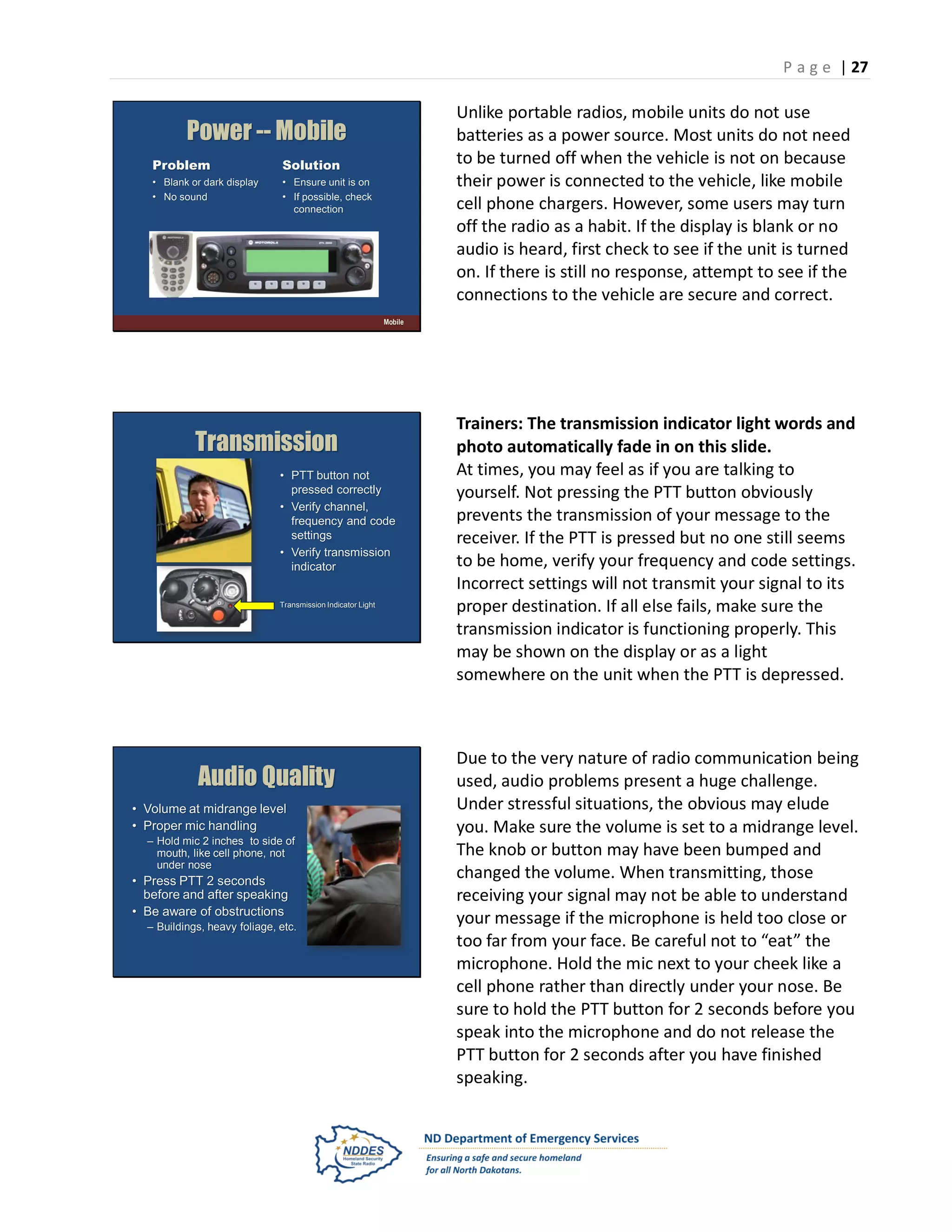Basic Radio 101 Trainers Guide | PDF
