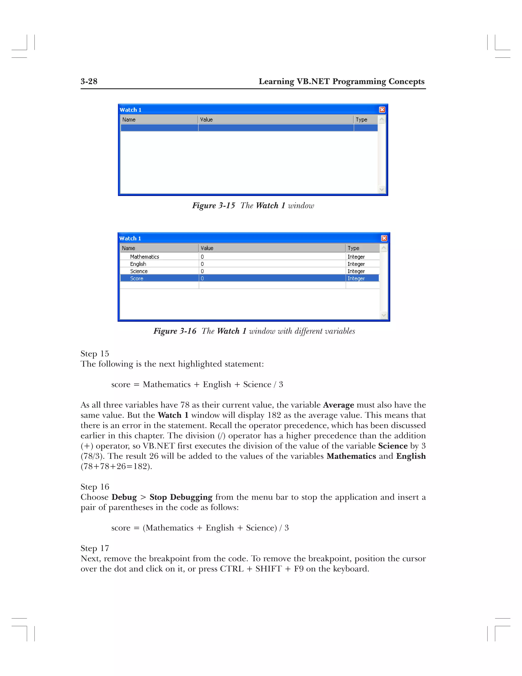 Learning VB.NET Programming Concepts