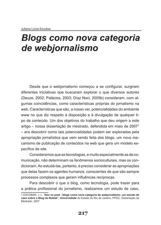 Blog.com - Estudos sobre blogs e comunicação