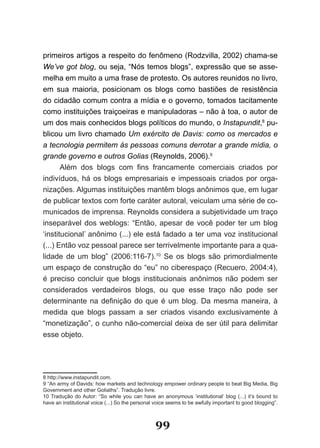 Blog.com - Estudos sobre blogs e comunicação