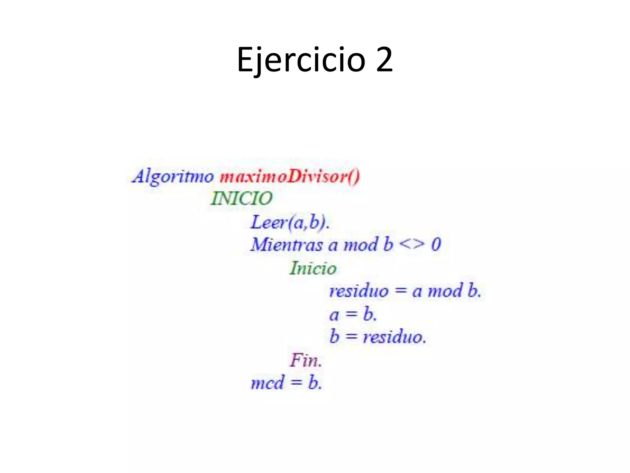 Ejercicio 2
