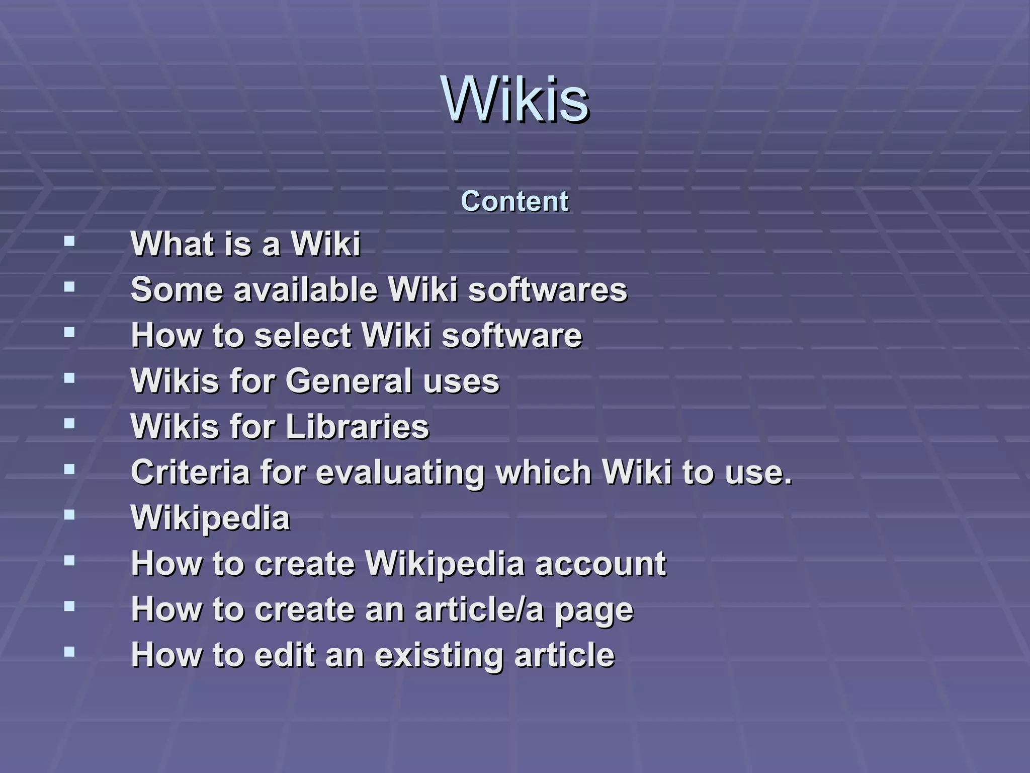 What is Wiki | PPT