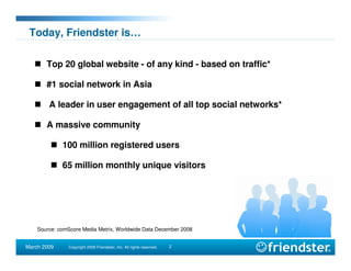 SNWF Friendster presentation