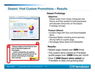 SNWF Friendster presentation