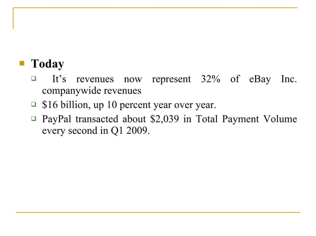 PayPal Presentation PPT