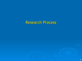 Research Process 