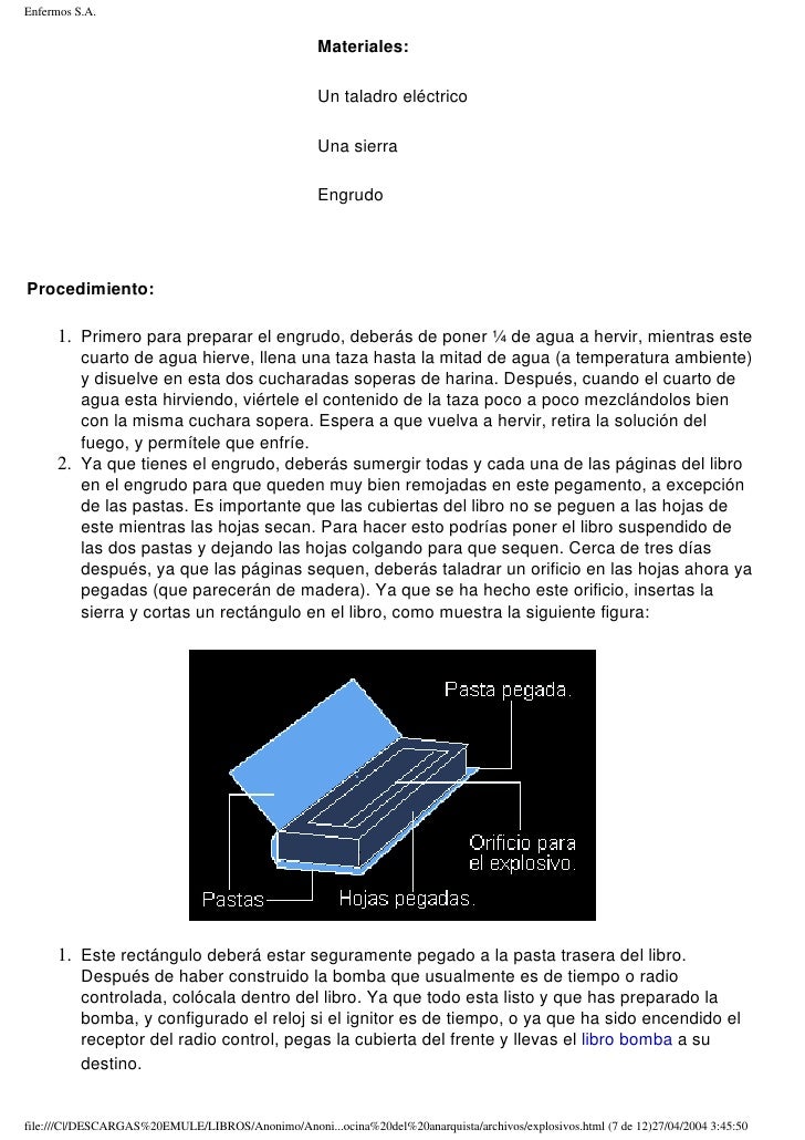 Libro de cocina del anarquista pdf shared files