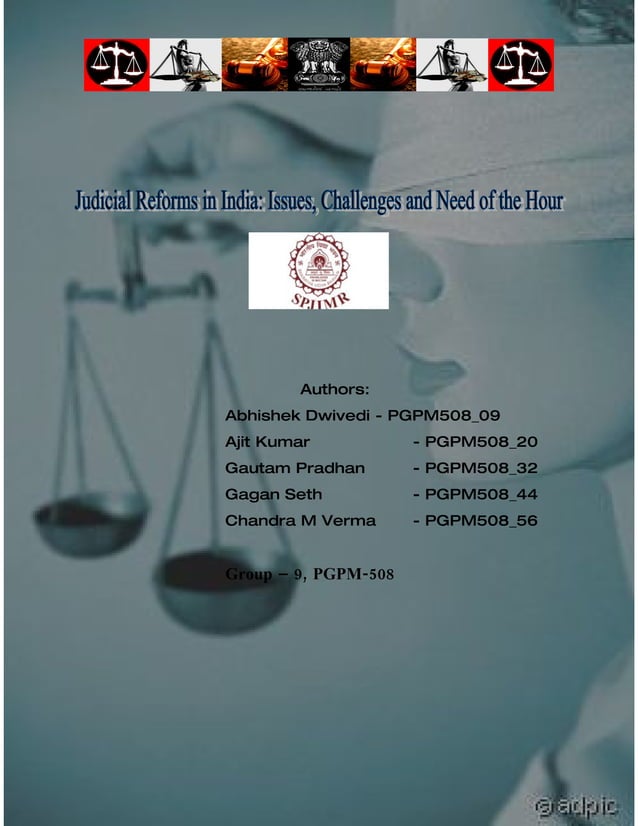 essay on judicial reforms in india upsc