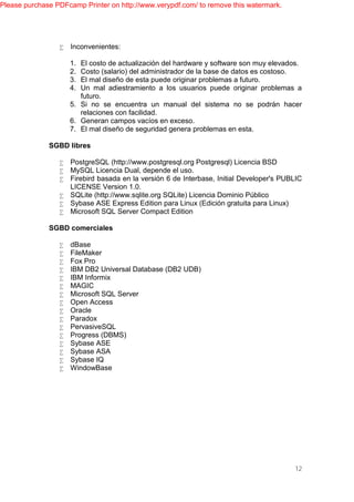 PROYECTO DE BASE DE DATOS