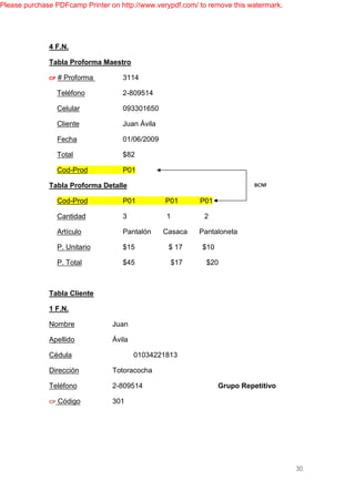 PROYECTO DE BASE DE DATOS