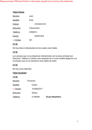 PROYECTO DE BASE DE DATOS