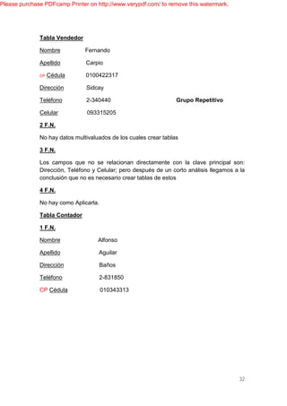 PROYECTO DE BASE DE DATOS