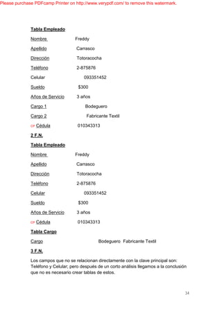 PROYECTO DE BASE DE DATOS