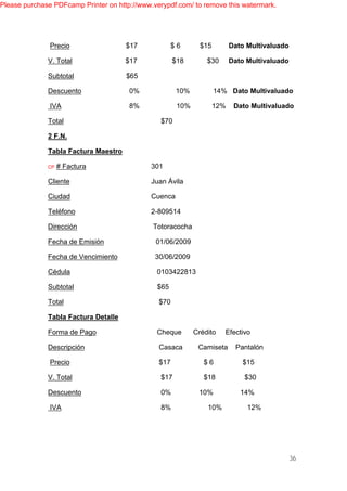 PROYECTO DE BASE DE DATOS
