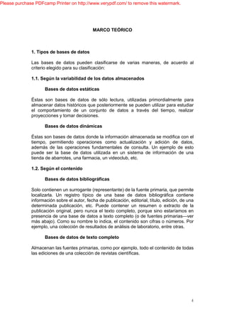 PROYECTO DE BASE DE DATOS