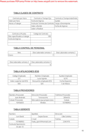 PROYECTO DE BASE DE DATOS
