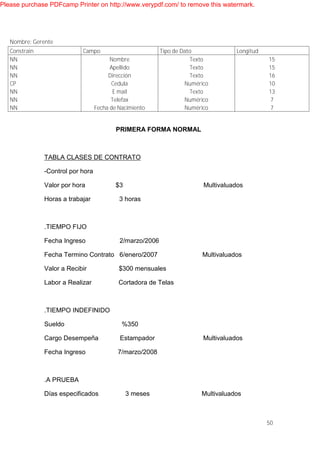 PROYECTO DE BASE DE DATOS