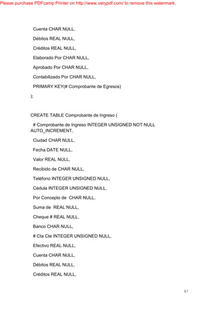 PROYECTO DE BASE DE DATOS