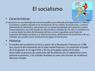 capitalismo, socialismo y la guerra fria