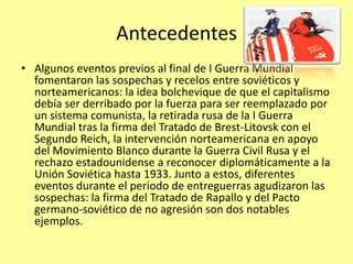 capitalismo, socialismo y la guerra fria
