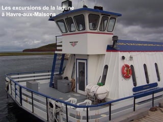 Les excursions de la lagune à Havre-aux-Maisons 