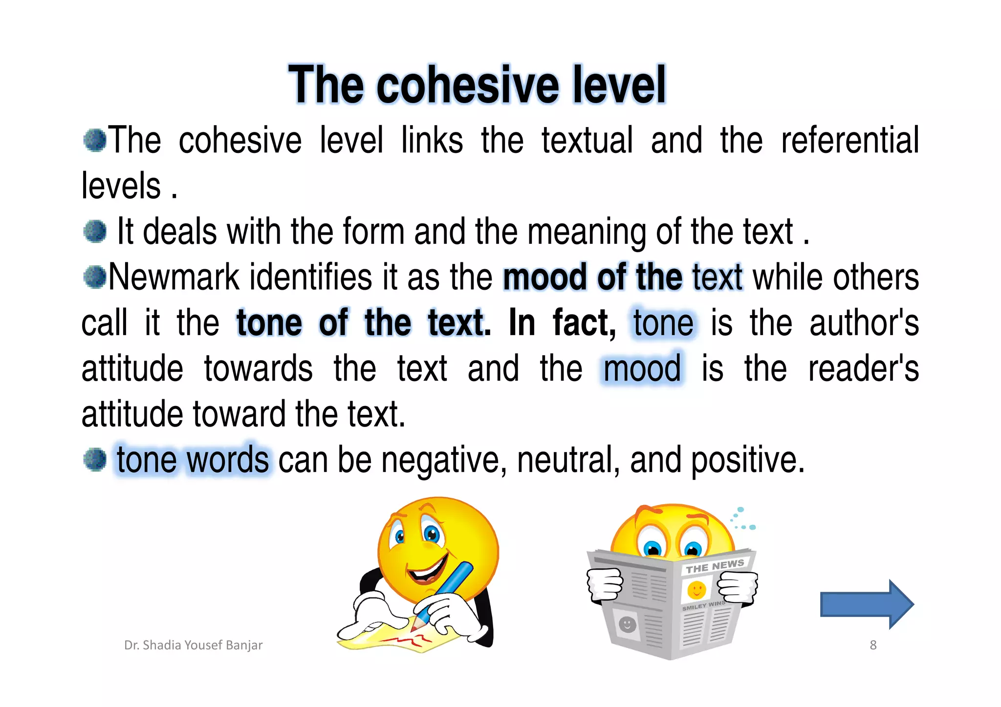 Levels of Translating, by Dr. Shadia Yousef Banjar | PDF
