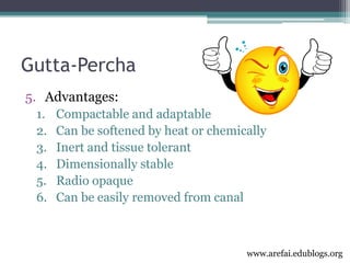 3rd year Obturation Lecture