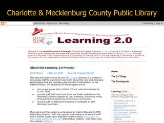 Charlotte & Mecklenburg County Public Library 