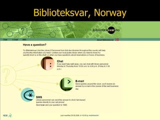 Biblioteksvar, Norway 