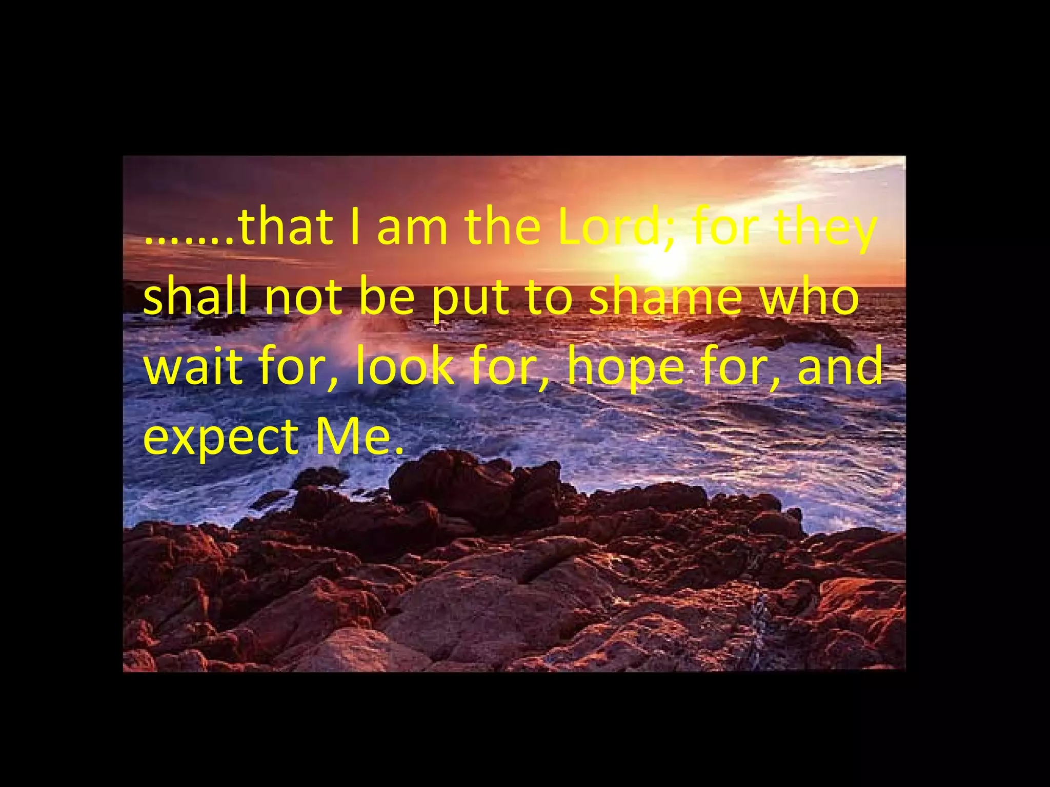 WAITING UPON THE LORD | PPT