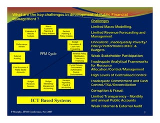 Capacity Development Public Financial Management