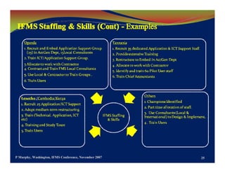 Capacity Development Public Financial Management