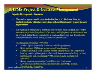 Capacity Development Public Financial Management