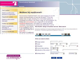 Inspiratie Espacenet Databank modellen 
