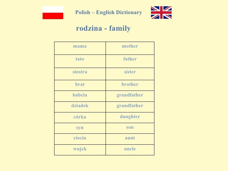 Translation Polish English