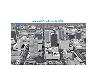 Modelo 3D de Phoenix, USA   