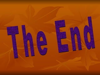The End 