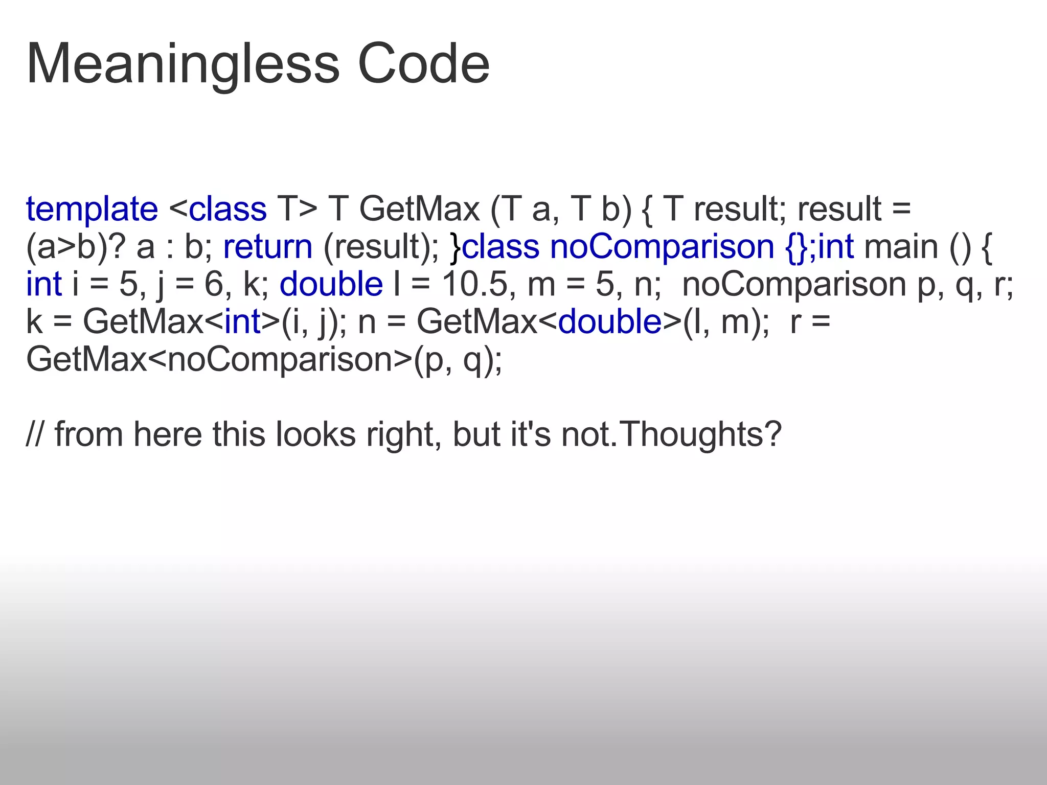 Classes and Inheritance