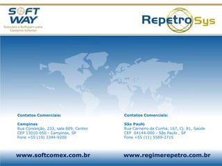 Visão WEB do Repetro SysTela principal Web para acesso aos relatórios definidos no ADE 119/2000