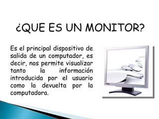 Monitores pc, Informática